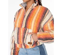 Roxy Women's Cold Surf Full-Zip Mock Neck Top