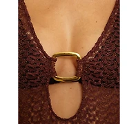Becca Women's Crocheted Cover-Up Dress