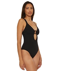 Becca Women's Marble Canyon Ring One-Piece Swimsuit