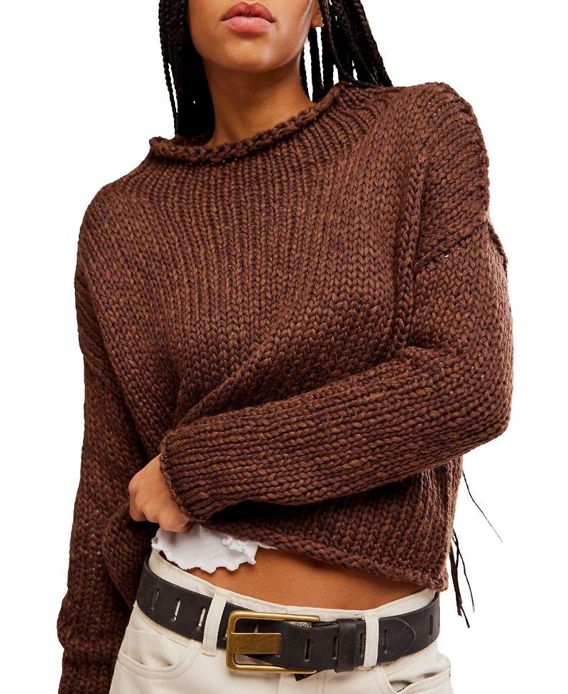 Free People Women's Opal Crewneck Sweater