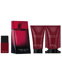 Perry Ellis Red Sky 4-Pc. Eau De Toilette, Shower Gel, Shave Balm and Travel Spray Gift Set