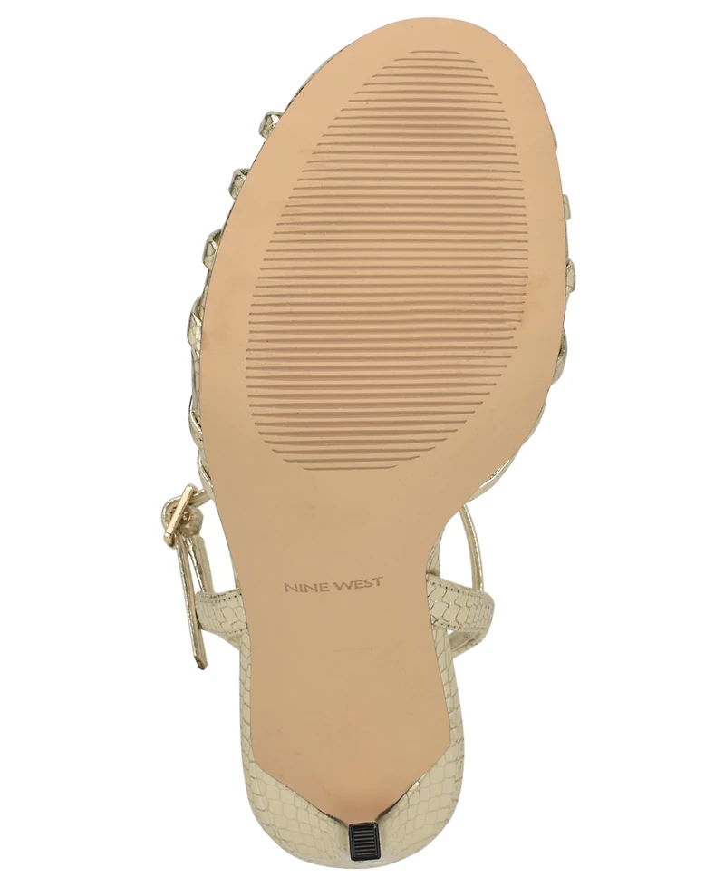 Nine West Women's Meripen Strappy Dress Sandals