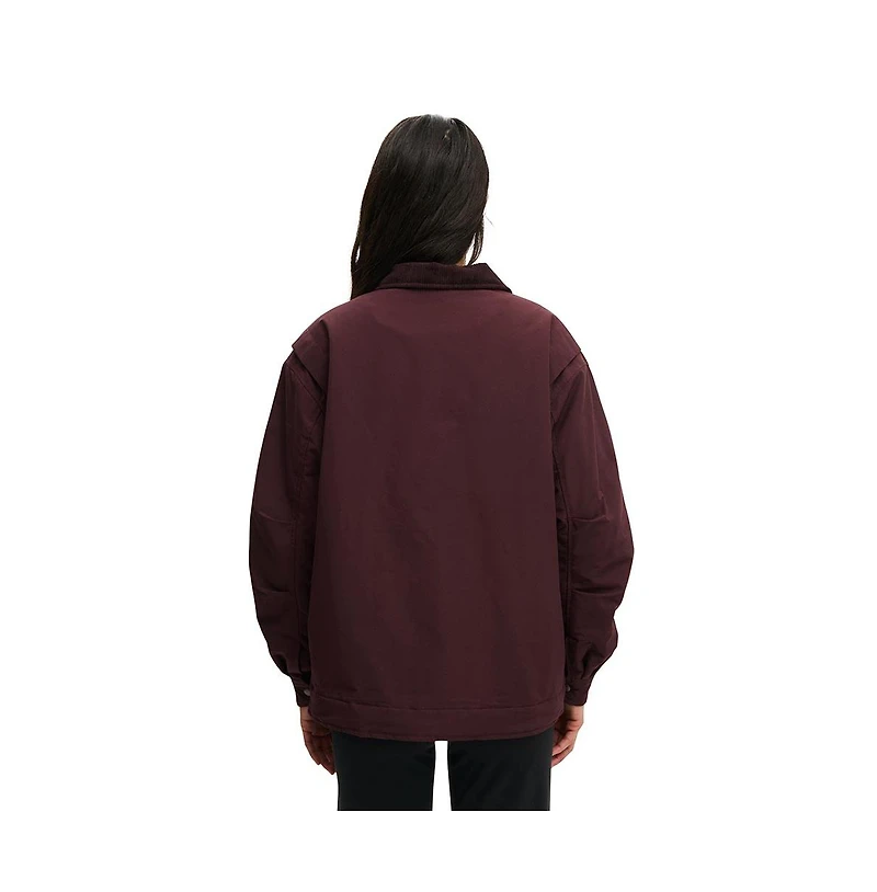 Cotton On Women's Active Contrast Collar Oversized Jacket