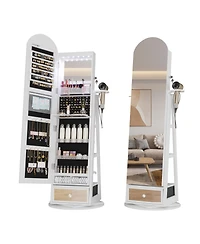 Vlsrka Solid Wood Full Length Mirror