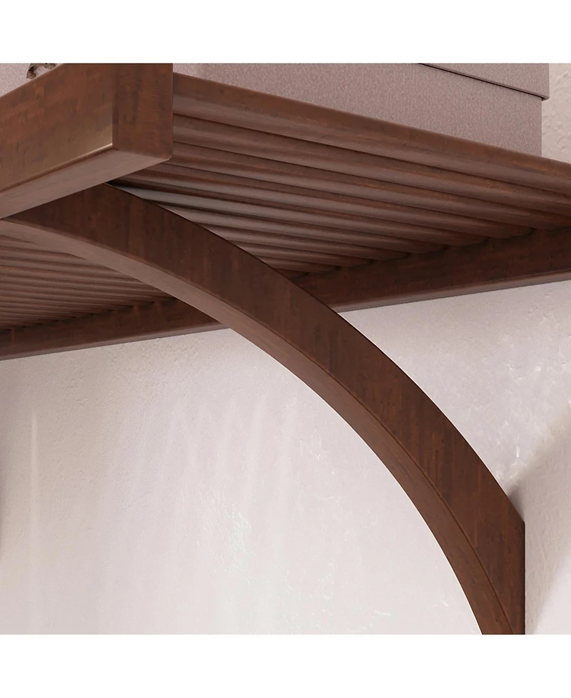 John Louis Home Solid Wood Reach-In Closet Organizer