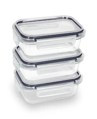 Sedona Kitchen 3-Pack Glass Storage Set