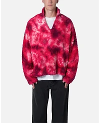 Loiter Men's Tie Dye Sherpa Pullover Sweater