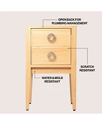 Jonathan Y Corbin Classic 1-Drawer Bath Vanity Base Only (Sink Basin Not Included