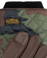 Polo Ralph Lauren Men's Camo Quilted Field Glove with Label
