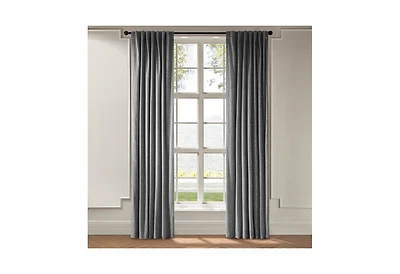 Z Gallerie Marble Velvet Curtain