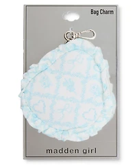 Madden Girl Heart Pom and Cherry Bag Charms