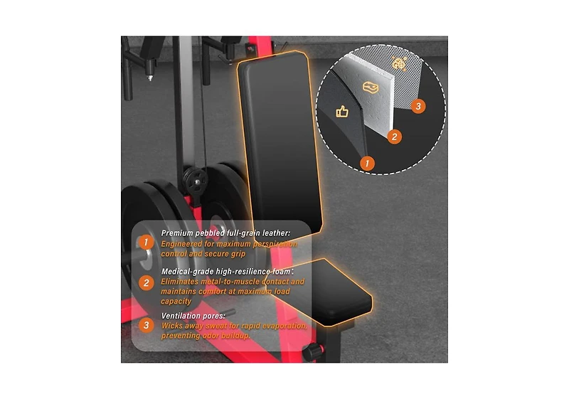 Aecojoy Chest Fly Machine, Pec Deck Fly and Reverse Delt Machine, 450lbs Adjustable Upper Body Workout Equipment for Home Gym