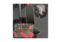 Aecojoy Chest Fly Machine, Pec Deck Fly and Reverse Delt Machine, 450lbs Adjustable Upper Body Workout Equipment for Home Gym