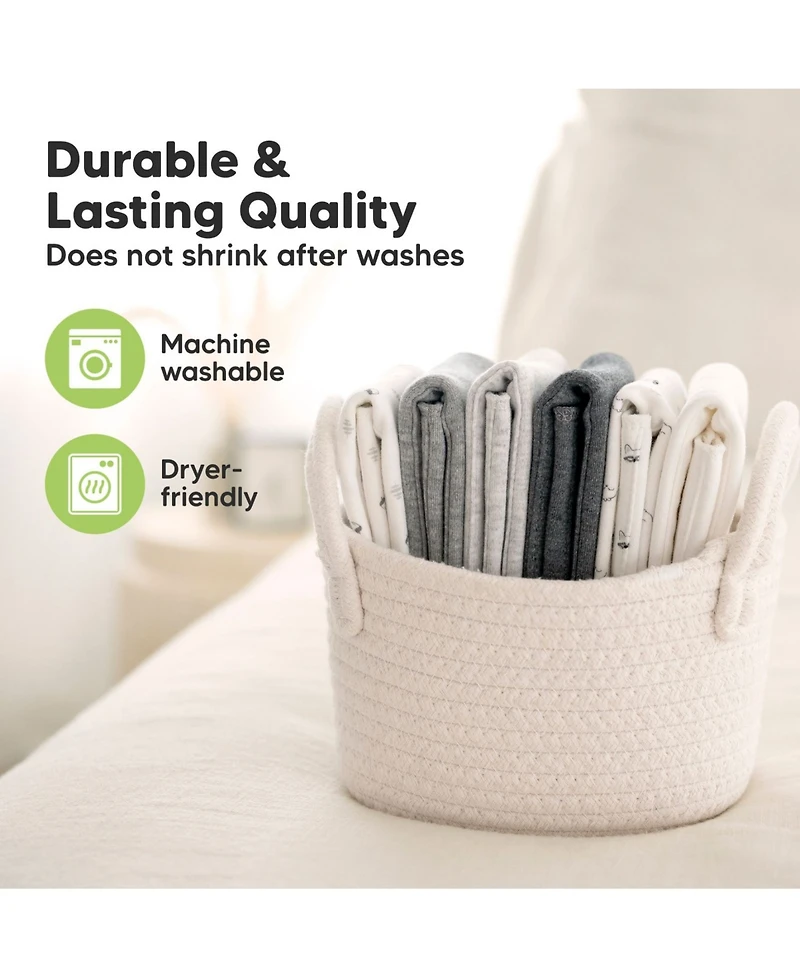 KeaBabies 6pk Shea Baby Burp Cloths for Boys and Girls, Burping Babies, Newborn