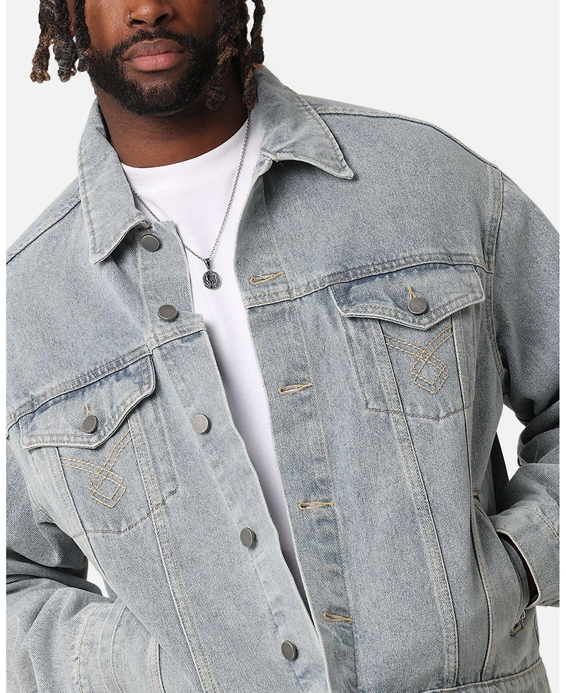 Xxiii Men's Classic Trucker Denim Jacket