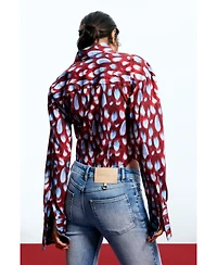 Desigual Women's Poplin body shirt Egonlab