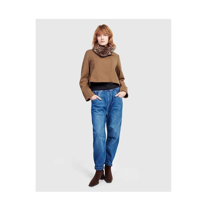 Alembika Women's Weekend Boyfriend Jogger Jeans