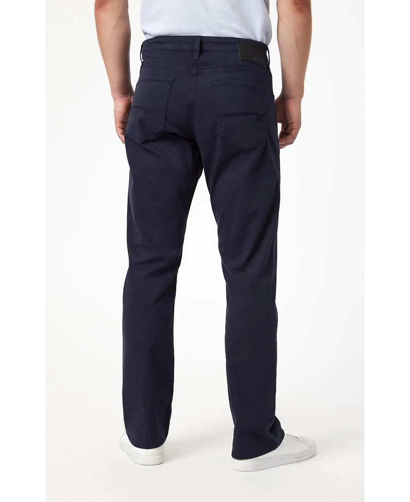 Mavi Jeans Men's Mavi Matt Relaxed Straight Leg In Dark Navy Casual Twill