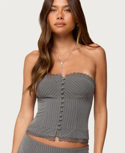 Edikted Womens Mona Lacey Dress