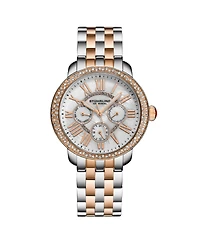 Stuhrling Women's Quartz Sonata Watch – Rose Gold-Tone Bracelet, 38mm Round Case