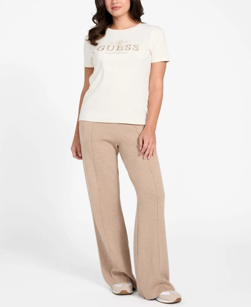 Guess Women's Arabella Crewneck Short-Sleeve T-Shirt