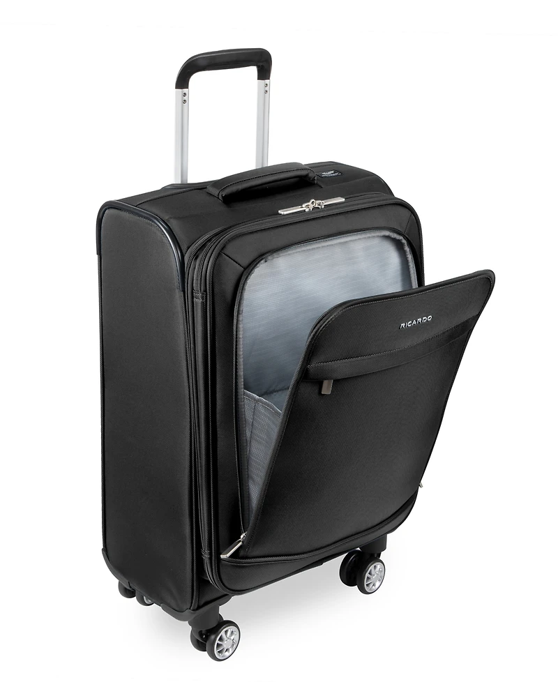 Ricardo Torrance Softside 21" Carry-On Spinner Suitcase