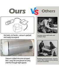 Boyelliving Mid-Century Modern Accent Chair, Armchair Living Room Chair, Comfy Single Sofa Chair, Polyester Fabric Chair for Living Room