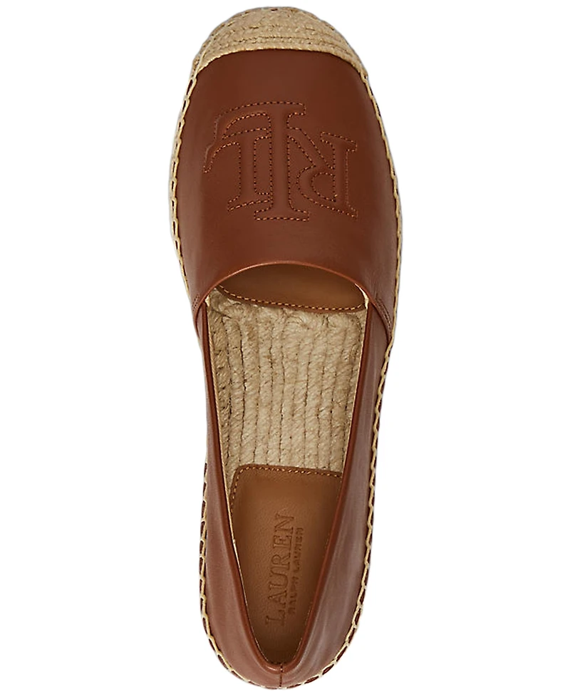 Lauren Ralph Lauren Women's Cameryn Nappa Espadrilles Flats