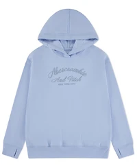 abercrombie kids Girls Logo Script Pullover Hoodie
