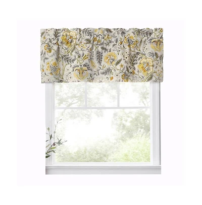 Ellis Curtain Regency Straight 3" Rod Pocket Valances for Windows 50" x 15