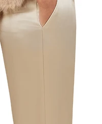 Reiss Women's Satin Tapered Pants