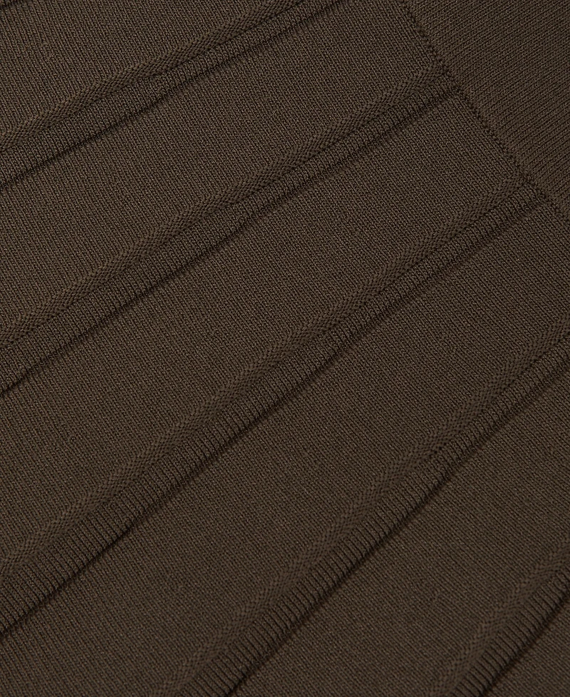 Reiss Women's Knitted Belted Skater Mini Dress