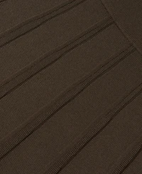 Reiss Women's Knitted Belted Skater Mini Dress