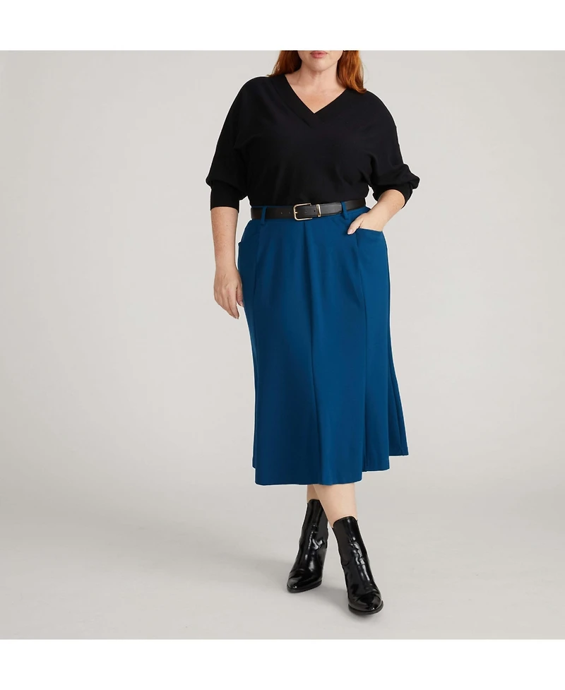 Universal Standard Women's Carla Ponte Skirt