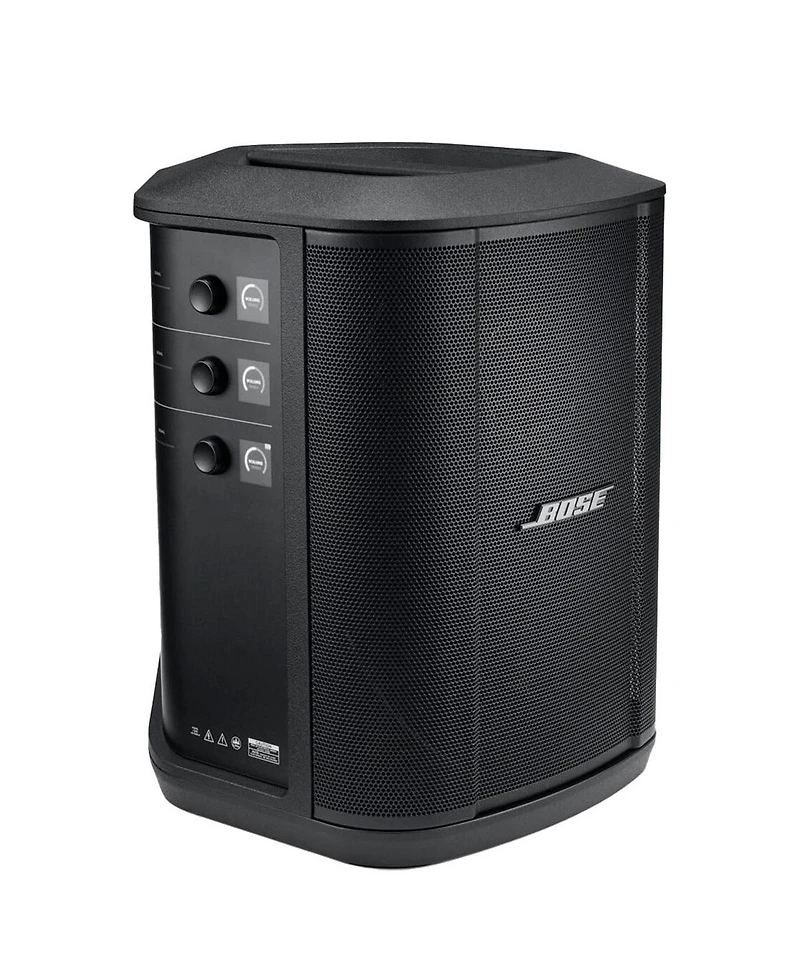 Bose S1 Pro+ Portable Wireless Pa System with Bluetooth, Black with 1/4" Wireless Instrument Transmitter
