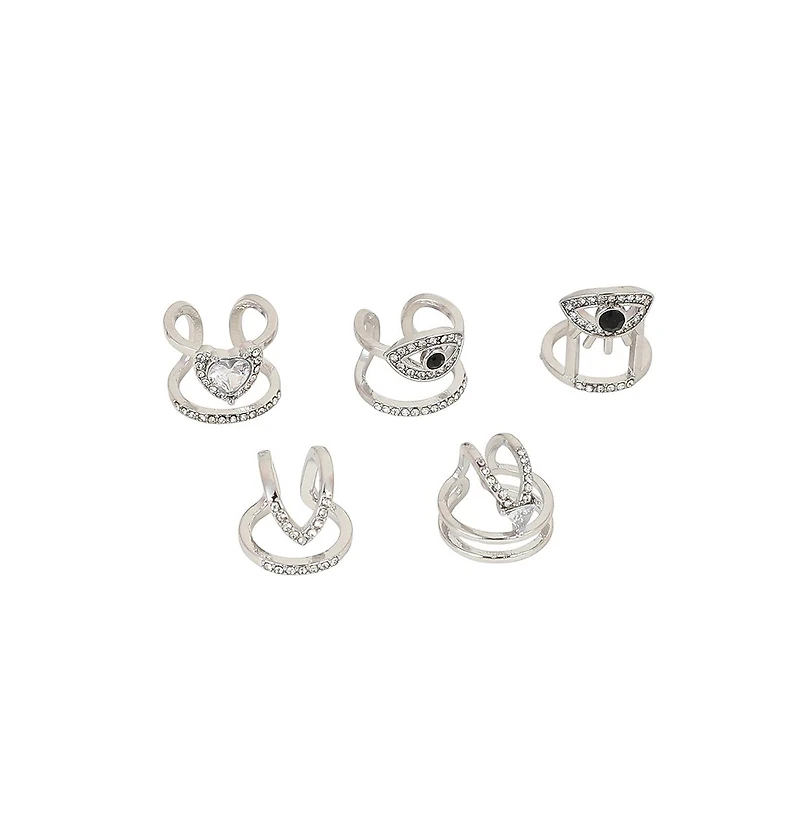 Sohi Women's The Wilderness Drop Earrings - Emerald Green