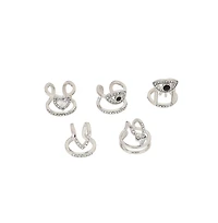 Sohi Women's The Wilderness Drop Earrings - Emerald Green