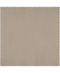 Half Price Drapes Antique Beige Faux Silk Taffeta Blackout Curtain