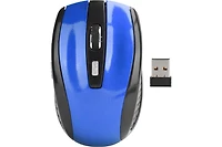 risokeys Wireless Mouse with Usb Mini Receiver, 2.4GHz Ergonomic Optical Mouse, 1600DPI Computer Mouse for Laptop Pc Notebook