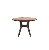 Urban Solid Sheesham Wood Dining Table, Brown