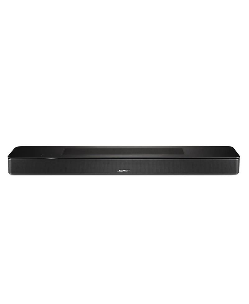 Bose Smart Soundbar, Black, Bundle with Bass Module 500, 6' Hdmi 2.0 Cable