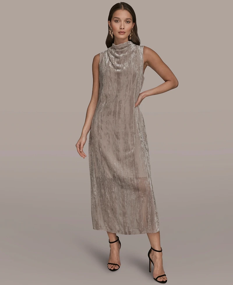 Donna Karan New York Women's Sleeveless A-Line Dress