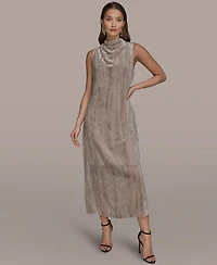 Donna Karan New York Women's Sleeveless A-Line Dress