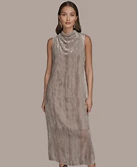 Donna Karan New York Women's Sleeveless A-Line Dress