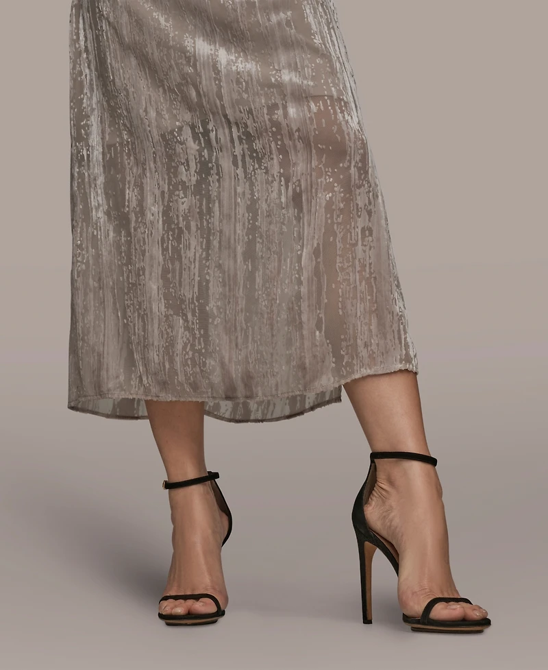 Donna Karan New York Women's Sleeveless A-Line Dress