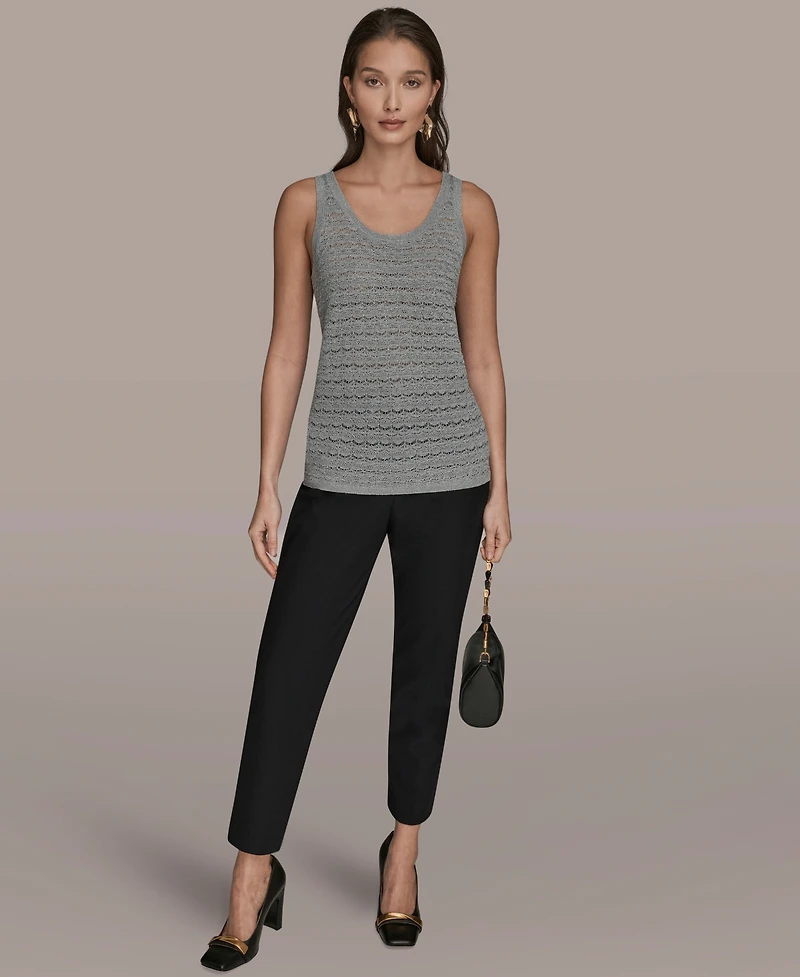 Donna Karan New York Women's Scoop Neck Tank Sweater