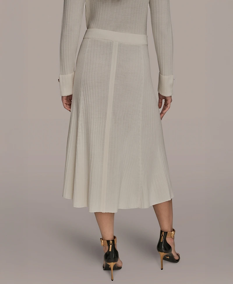 Donna Karan New York Women's Seaming Sweater Skirt