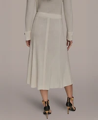 Donna Karan New York Women's Seaming Sweater Skirt