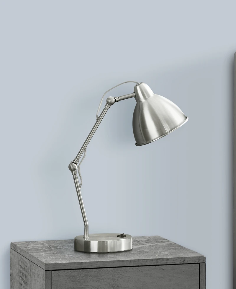 Monarch Specialties Lighting 17" Metal Table Lamp