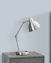 Monarch Specialties Lighting 17" Metal Table Lamp